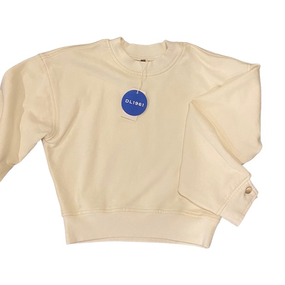 DL1961 Women’s Top Sweatshirt boutique XS 0 2 - Picture 3 of 4